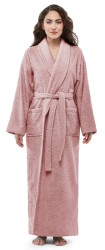 Women Long Shawl Classic Bathrobe